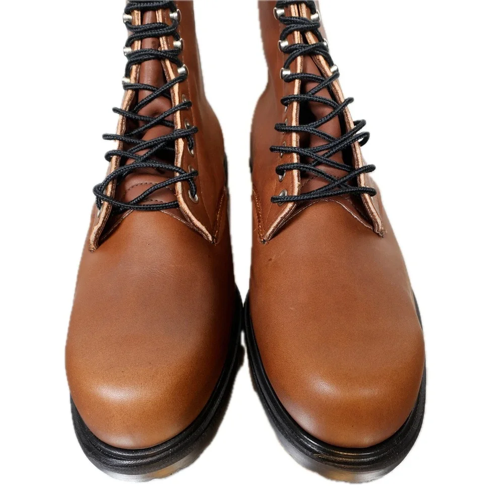 Red Wing Work Boots Mens 12 Brown Leather Insulated Lace Up  display picture 1